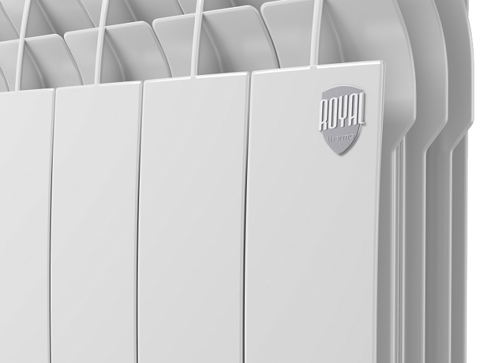 Радиатор алюм. Royal Thermo BILINER Alum 500x87 (бел.)