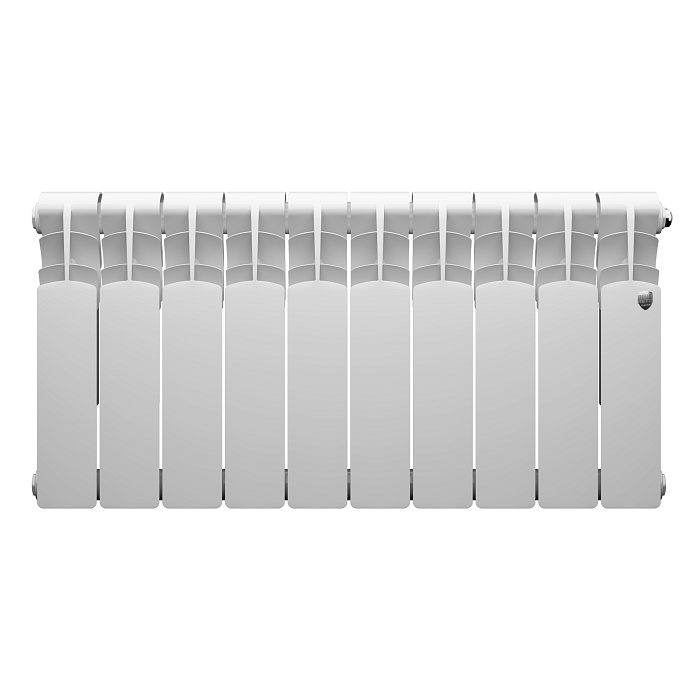 Радиатор алюм. Royal Thermo REVOLUTION 350x80 (бел.) 