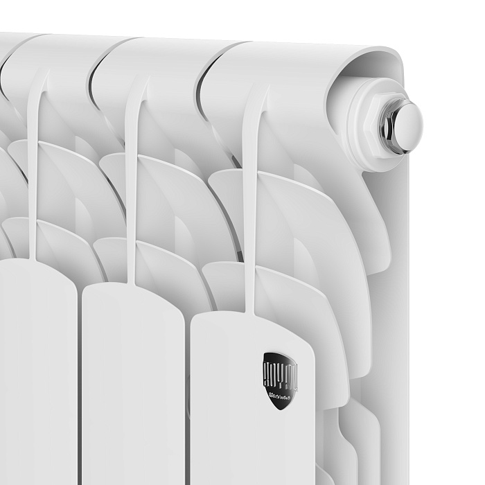 Радиатор алюм. Royal Thermo REVOLUTION 350x80 (бел.) 