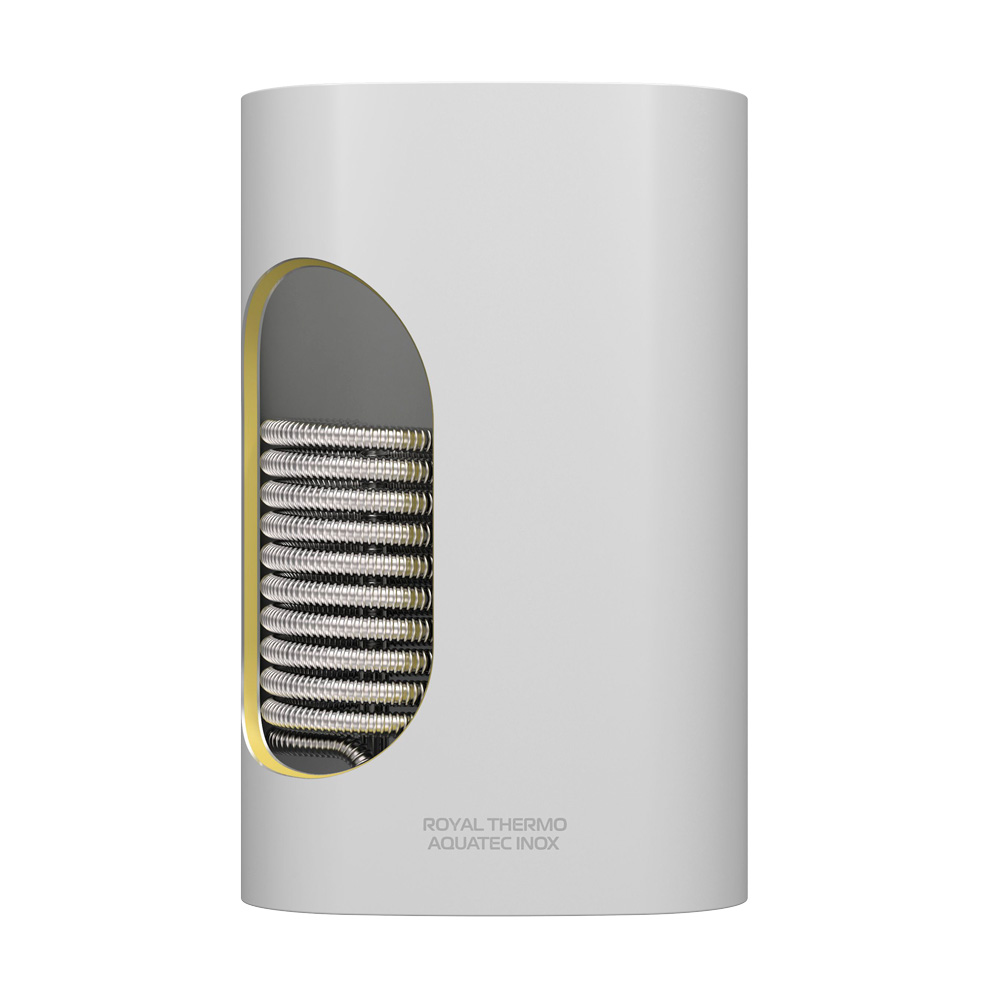 Бойлер косвен. нагрева Royal Thermo AQUATEC INOX-F 100л RTWX-F 100 (настен.)