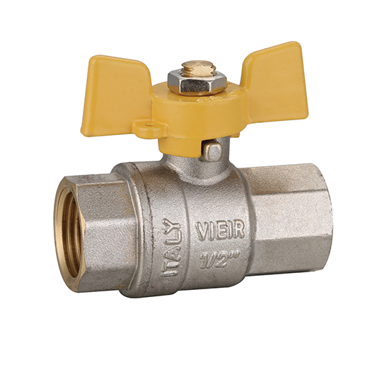 Кран газовый 1/2" ВВ (г.г.) 