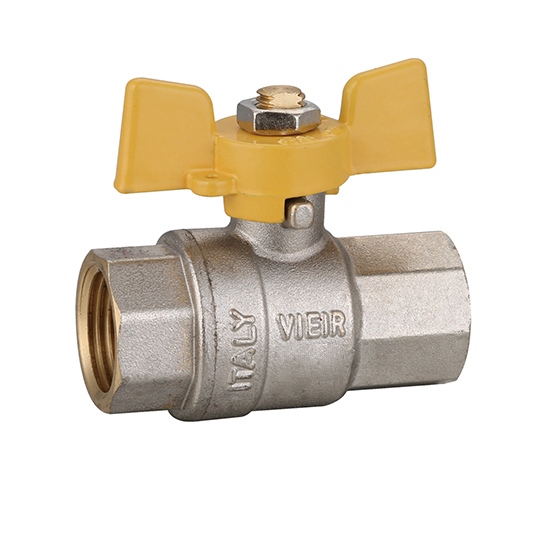 Кран газовый 3/4" ВВ (г.г.)