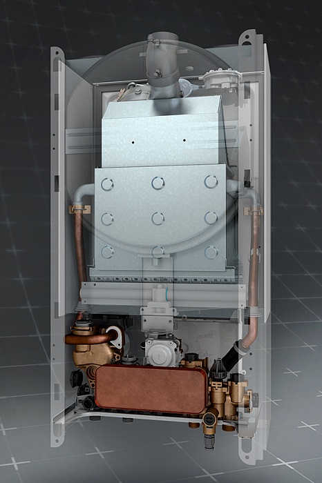 Котел настенный (газовый) Baxi eco-4s 24F