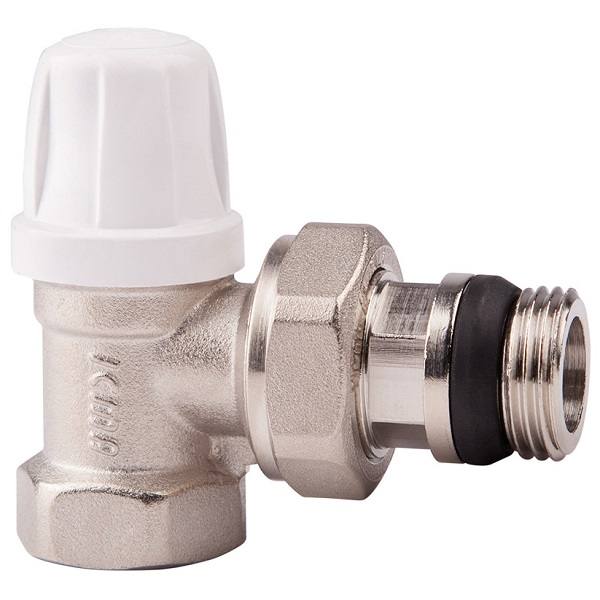 Клапан угловой 1/2" радиаторный Icma 805-940 (с резинкой)