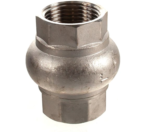 Клапан обратный 1" (латунный  золотник) Valtec